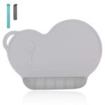 Silicone Baby Placemat - Food Grade Silicone Reusable Travel Placemat for Kids  Portable Roll Up Non Slip Washable Restaurant Food Mat for Child Toddler Infant