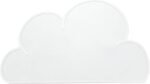 Silicone Cloud Shaped Food Placemat - White - Non-Slip - Easy Clean - Tabletop Protection - Great For Infants Toddlers & Kids - 18 3/4" x 10 1/2" - 1ct Box