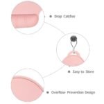 Food Catching Baby Placemat - Food Grade Silicone Reusable Travel Placemat for Kids  Portable Roll Up Non Slip Washable Restaurant Food Mat for Child Toddler Infant