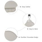 Silicone Baby Placemat - Food Grade Silicone Reusable Travel Placemat for Kids  Portable Roll Up Non Slip Washable Restaurant Food Mat for Child Toddler Infant