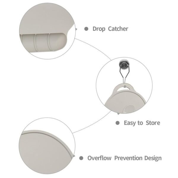 Silicone Baby Placemat - Food Grade Silicone Reusable Travel Placemat for Kids  Portable Roll Up Non Slip Washable Restaurant Food Mat for Child Toddler Infant