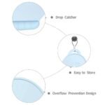 Silicone Baby Placemat - Food Grade Silicone Kids Placemats Reusable Travel Placemat for Kids  Portable Washable Restaurant Food Mat for Child Toddler Infant