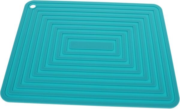 Silicone Pot Pad Hot Dish Holder Heat Resistant Kitchen Mat Anti-Skid Dish Mat Reusable Pot Accessory