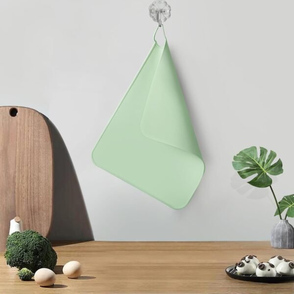 r 3 Pack Silicone Placemat for Toddlers Kids for Dining Table & Restaurants - Portable Silicone Mat for Baby Eating - Food Grade Non-Slip Baby Table Mat