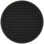 Cast Iron Silicone Trivets, 5.05" Length x 4.95" Width, Black