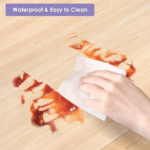Hardwood floor transparent area mat, 40x60 inches, anti-slip and scratch-resistant, suitable for dining rooms, laundry rooms, kitchens, bedrooms, etc.